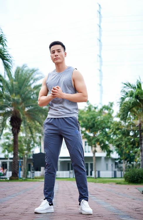 Set Nam Áo Tanktop Icado AT1 + Quần Dài Pavo MM2