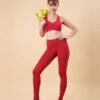 Set Tập Gym Nữ Bra HN26 Với Quần dài QD-35