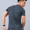Áo ngắn tay tập gym yoga nam AH1