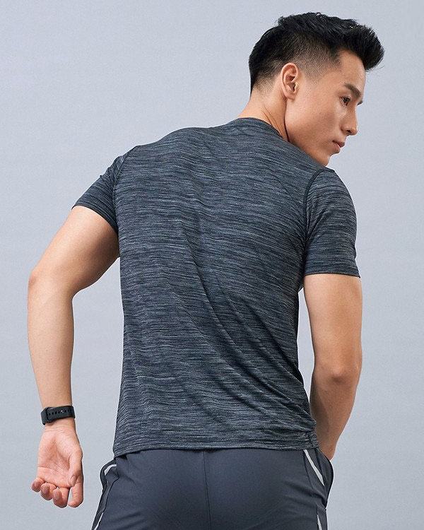 Áo ngắn tay tập gym yoga nam AH1