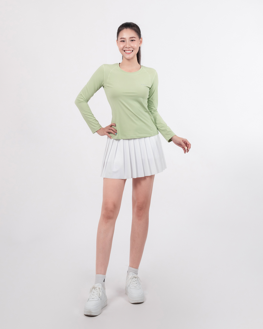 ao-dai-tay-the-thao-nu-icado-ht117-Xanh-Pistachio (1)
