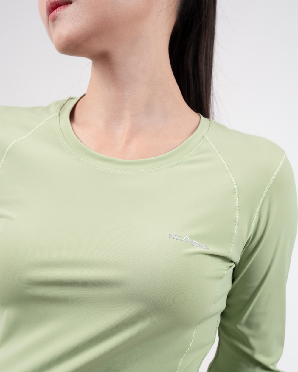 ao-dai-tay-the-thao-nu-icado-ht117-Xanh-Pistachio (2)