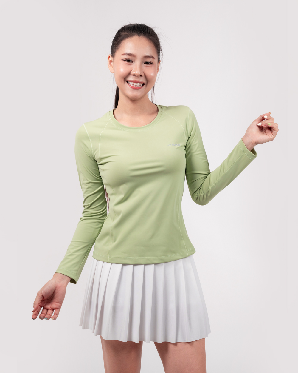 ao-dai-tay-the-thao-nu-icado-ht117-Xanh-Pistachio (3)